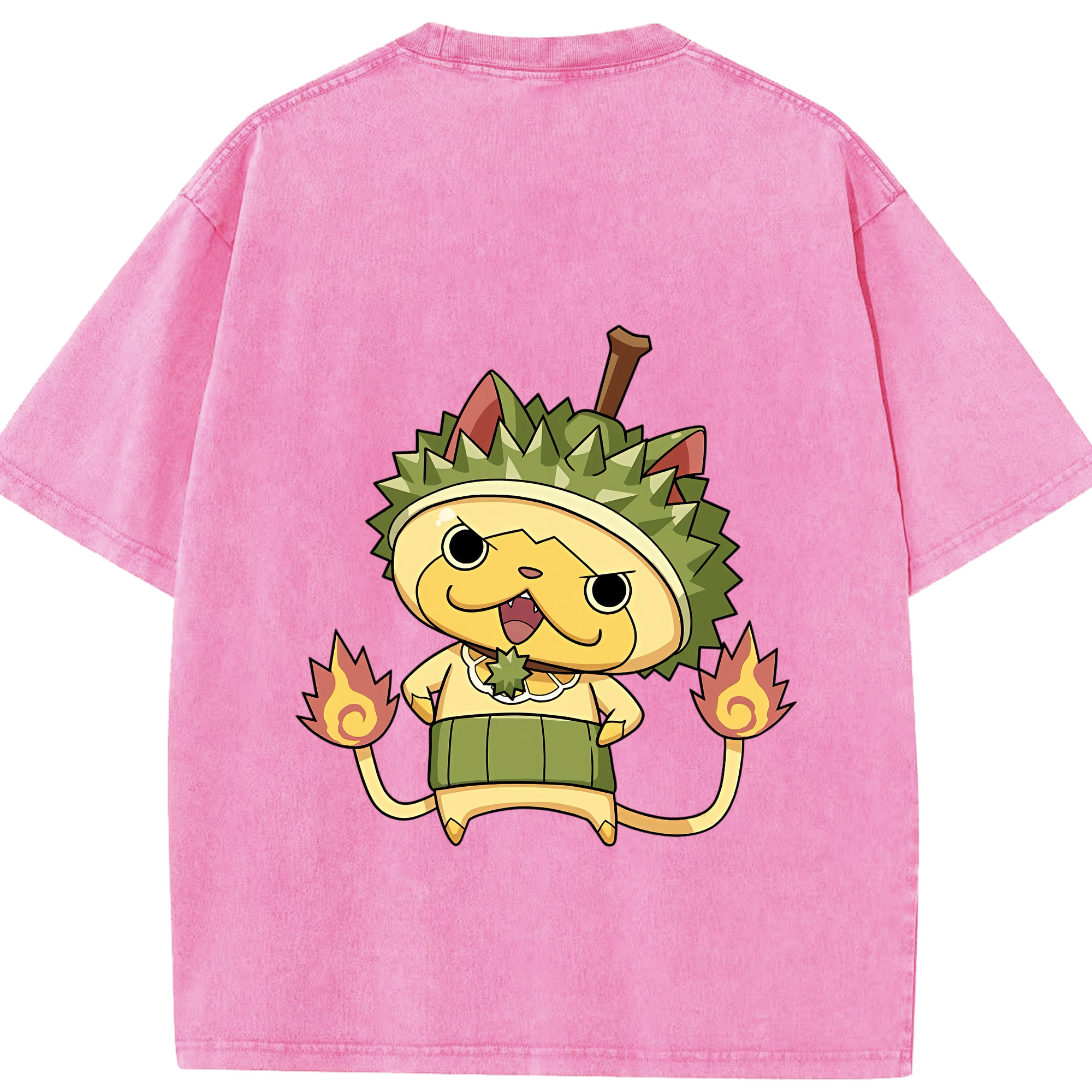 （画像用） 妖怪ウォッチ Yo-kai Watch 綿100% ヴィンテージ風 半袖Tシャツ（背面プリント）